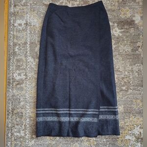 Eddie Bauer Vintage Wool Skirt